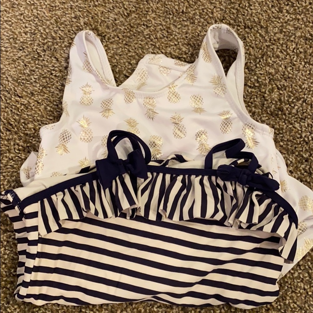 Two bathing suits size 4T